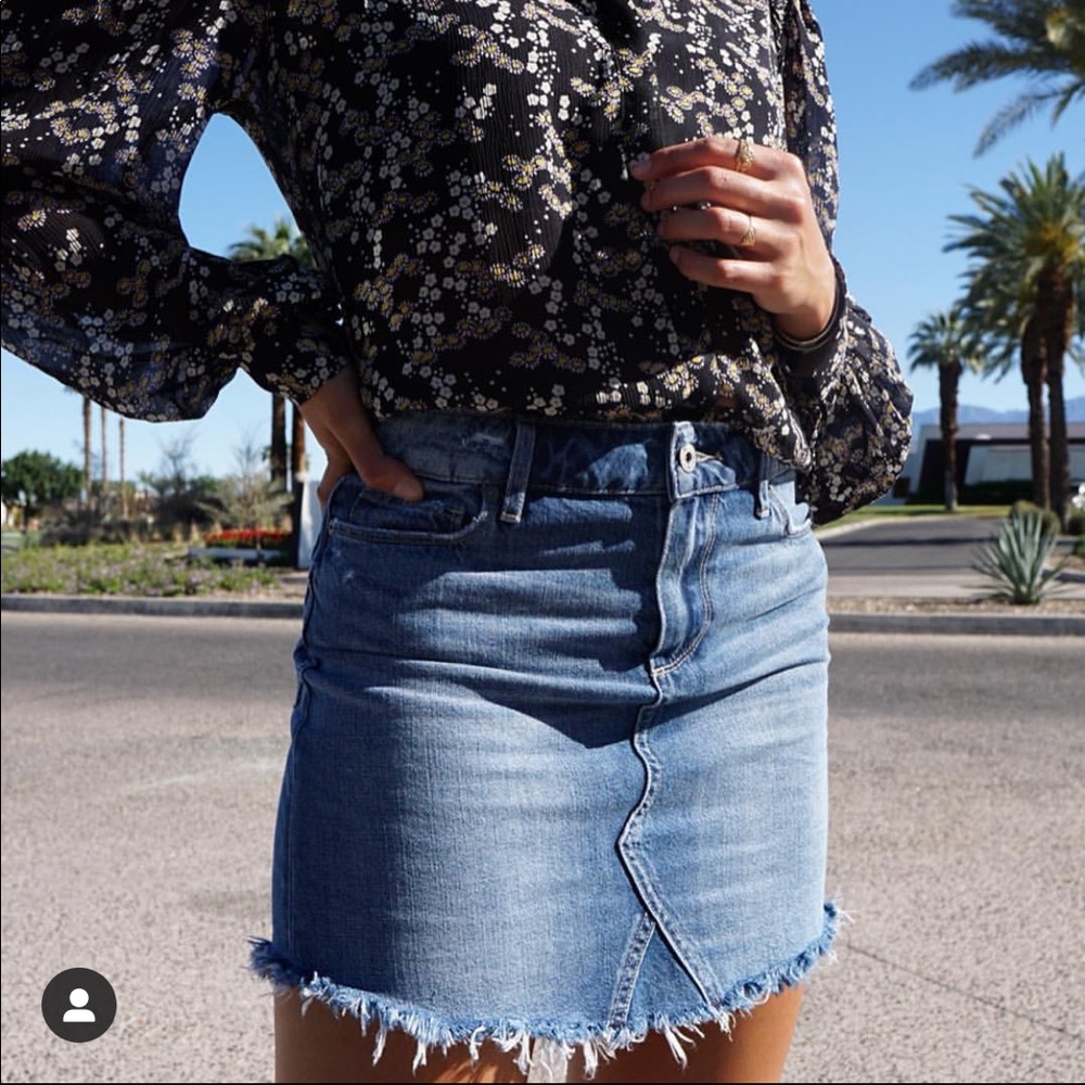 Paige Denim mini Skirt